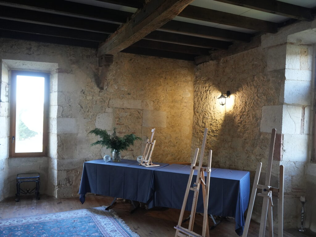 Atelier peinture stages du Grand Castillon