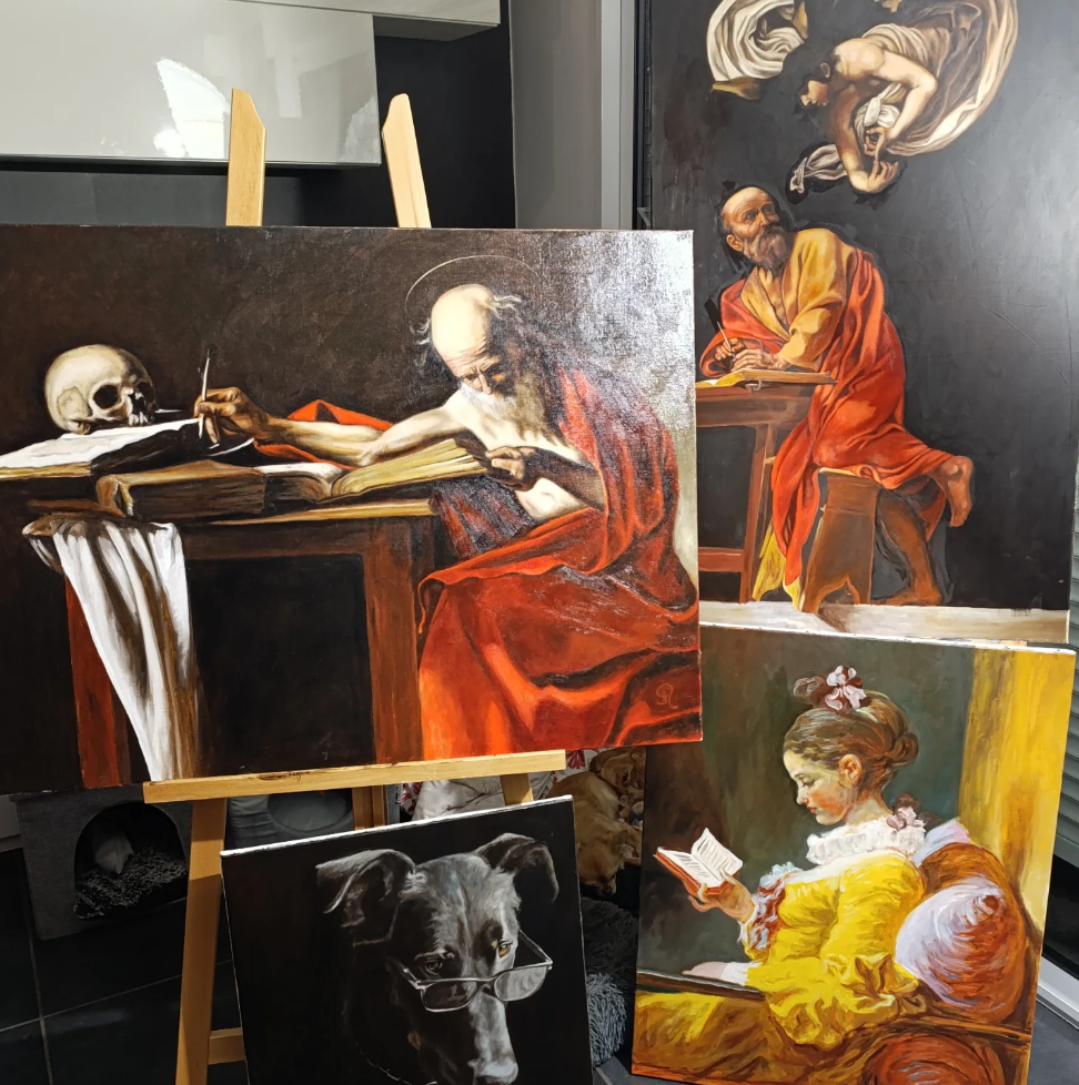 Stages de Peinture à l'huile de Sabrina