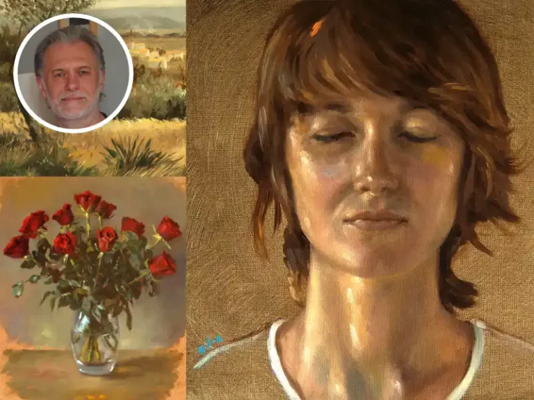 Calendrier stage avec Jean-Christophe Gondouin peinture à l'huile